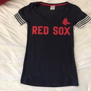 3shirt bundle of Victorias Secret MLB Red Sox tees